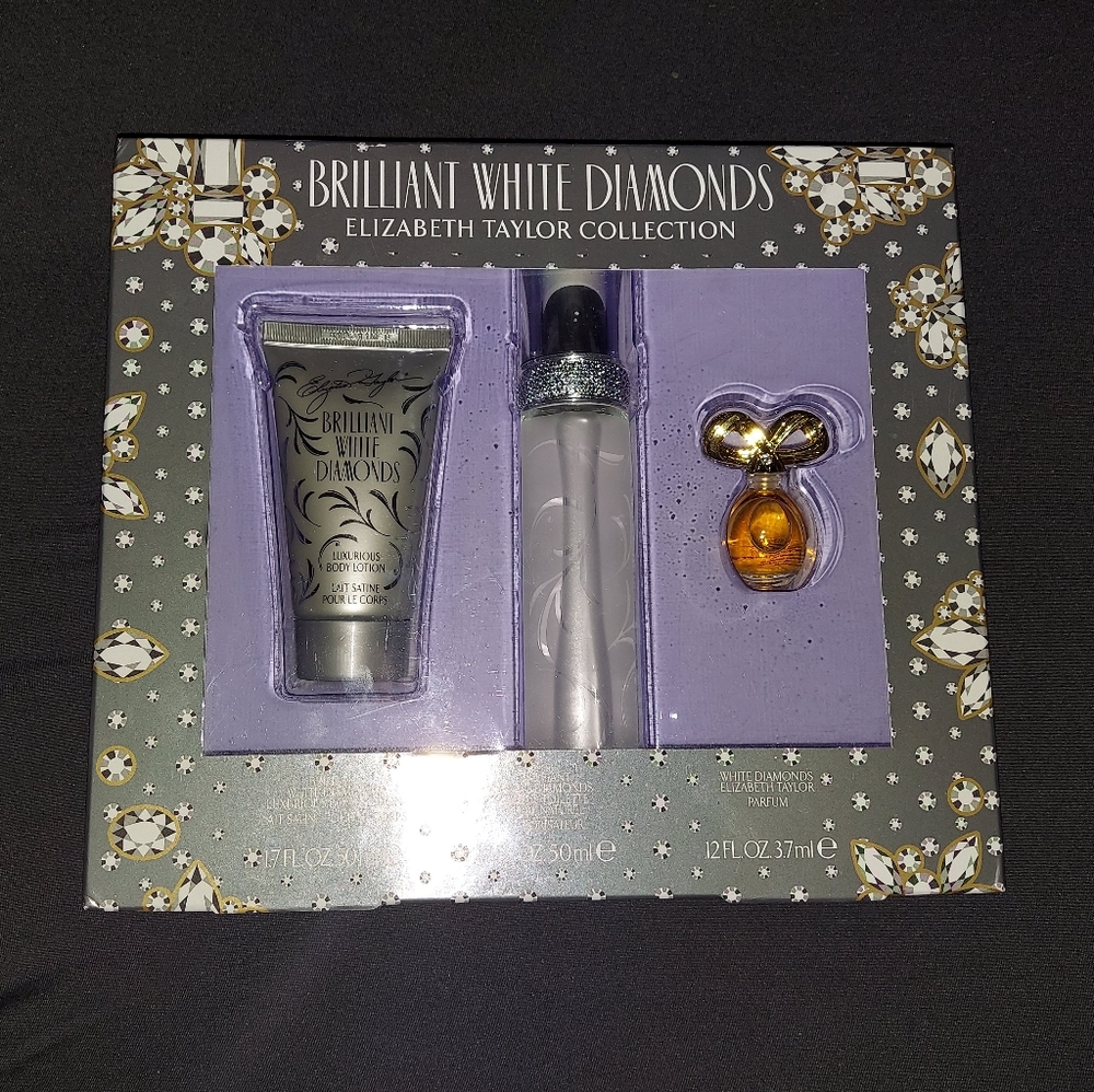 Elizabeth Taylor Brilliant White Diamonds set